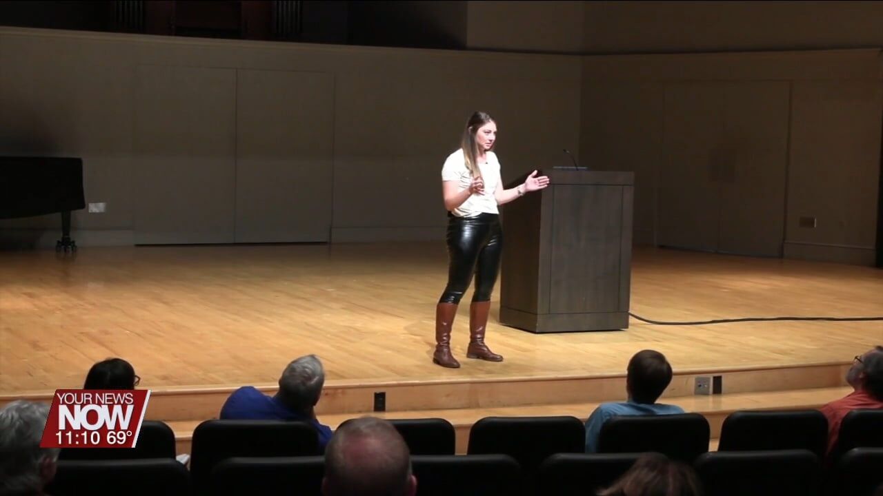 Bluffton University students get a lesson in compassionate accountability from improv